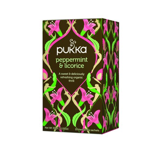 Pukka Peppermint & Licorice Tea (Pack 20) 5060229011114