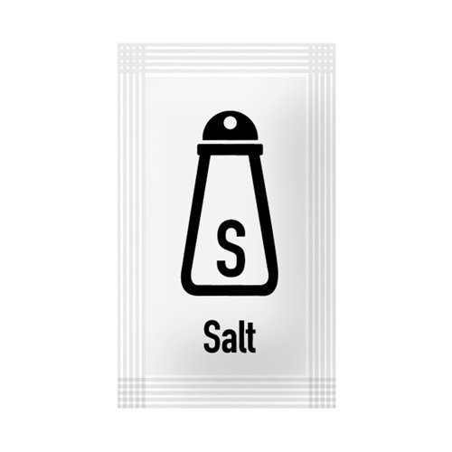 Single Serving Salt Sachets (Pack 2000) 60111314