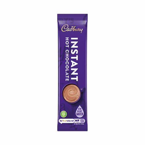 Cadbury Instant Hot Chocolate Sachets 28g (Pack 50) 915654