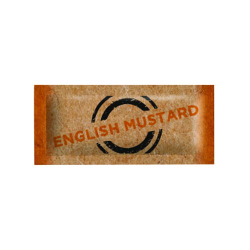 Single Serving English Mustard Sachet 9g (Pack 300) 61022904
