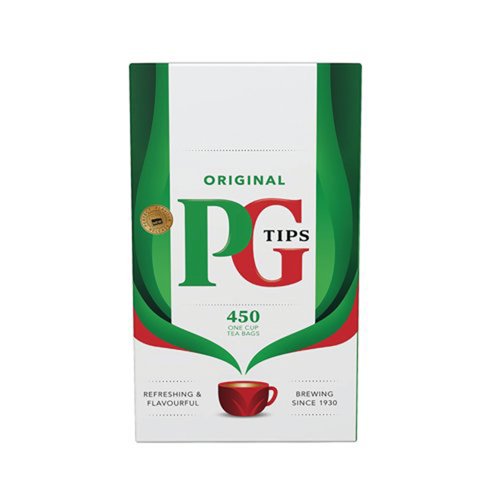 PG Tips One-Cup Tea Bags (Pack 450)