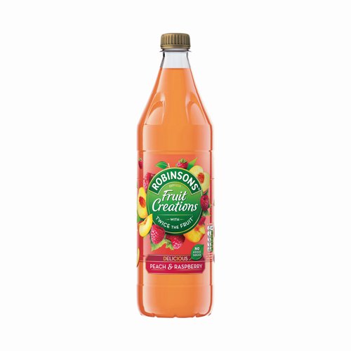 Robinsons Fruit Creations Peach and Raspberry 1litre