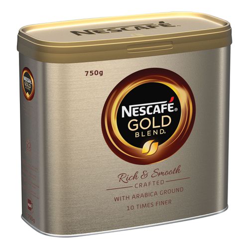 NESCAFE GOLD BLEND Coffee Granules 750g (2) + Biscuits