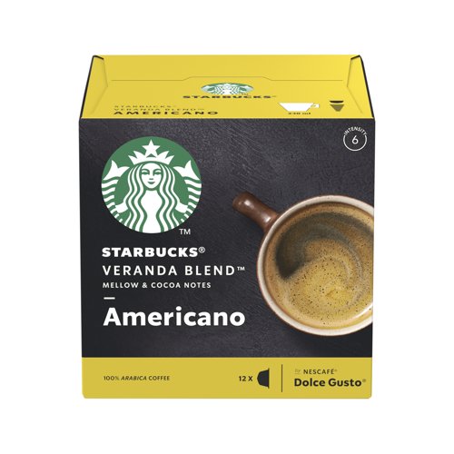 STARBUCKS Dolce Gusto Americano Veranda Capsule (3x12) 12397698