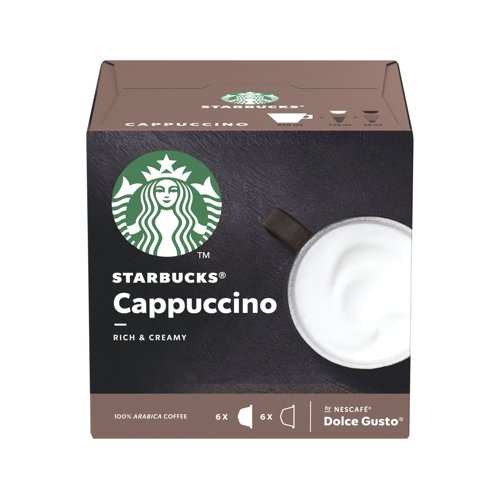 STARBUCKS Dolce Gusto Cappuccino Capsule (Pack 3x12) 12397695
