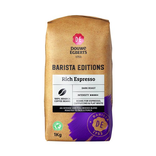 Douwe Egberts Barista Editions Rich Espresso Coffee Beans 1kg 4070188