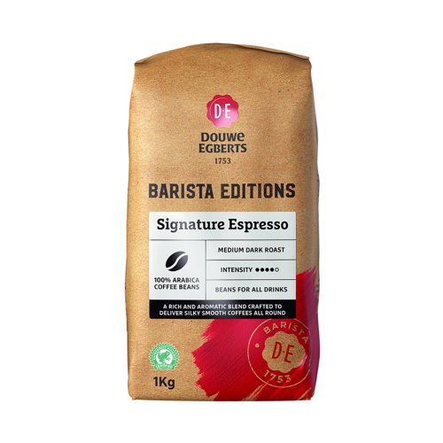 Douwe Egberts Barista Editions Signature Espresso Coffee Beans 1kg 4045004