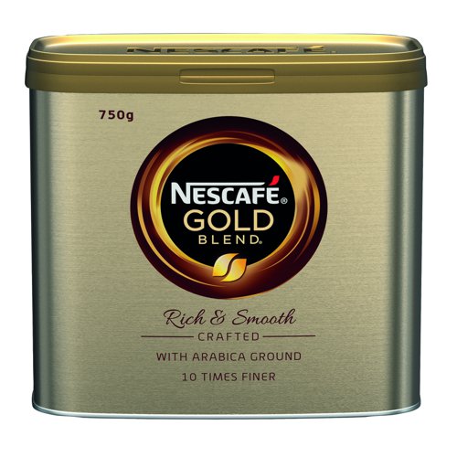 NESCAFE GOLD BLEND Coffee Granules 750g (Pack 2) + KitKat (Pack 24)