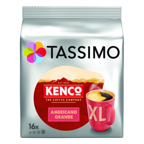 Tassimo Kenco Americano Grande Coffee Pods (Pack 5x16)