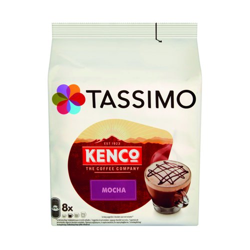Tassimo Kenco Mocha Coffee Pods (Pack 5x8) 4041498