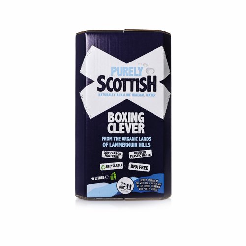 Purely Scottish Natural Boxed Mineral Water 10 litre 5065008879015