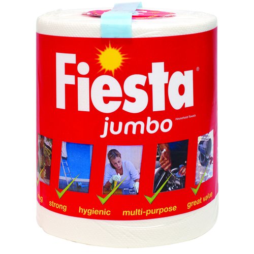 Fiesta Jumbo Kitchen Roll 600sheets