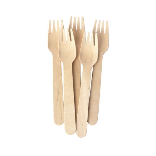 Wooden Forks (Pack 100)