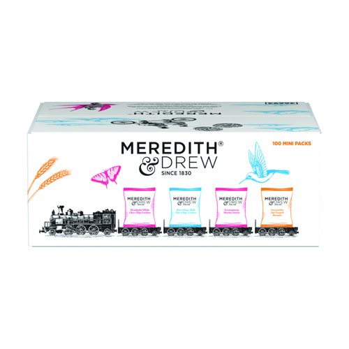 Meredith & Drew Mini Pack Biscuits 28g (Pack 100)