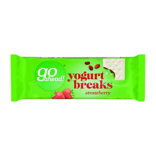 Go Ahead Strawberry Yoghurt Break 35g (Pack 24) 11300