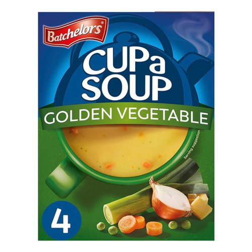 Batchelors Cup A Soup Golden Vegetable 82g (Pack 9x4)
