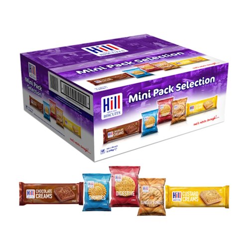 Biscuit Mini Pack Selecton Box (Pack 100)