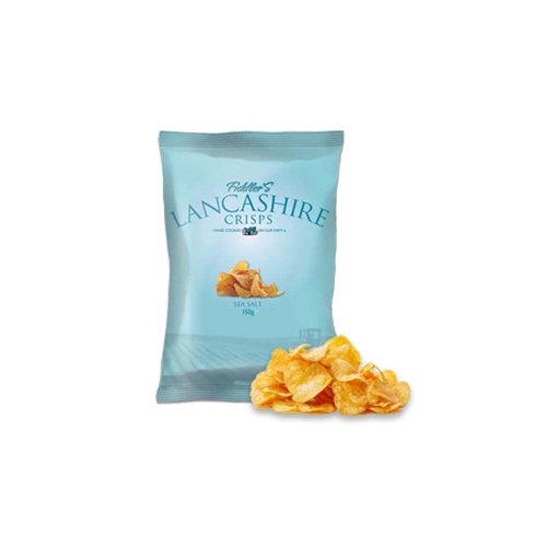 Lancashire Crisps Sea Salt 40g (Box 24)