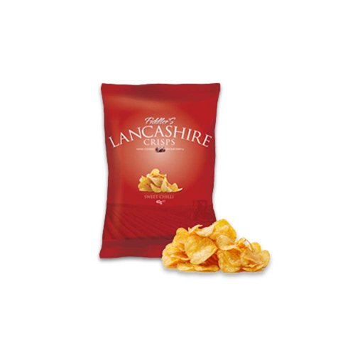 Lancashire Crisps Sweet Chilli 40g (Box 24)