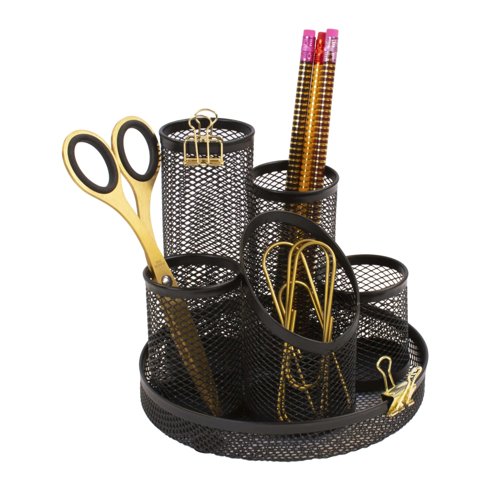 Mesh Tube Tidy Black
