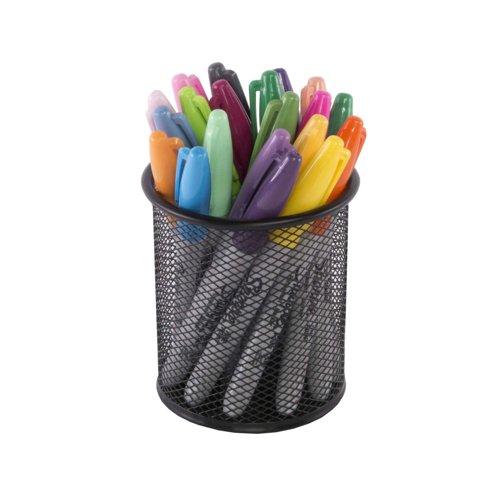Mesh Pen Pot Black