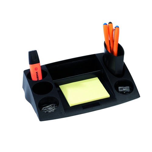 Avery Desktop Range Desk Tidy Black DR400BLK