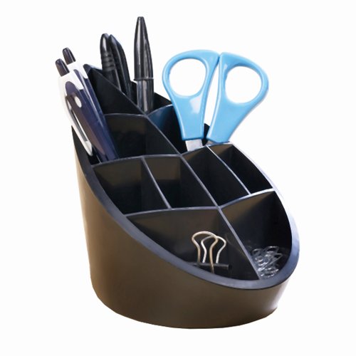 Avery Desktop Eco Range Pen Pot Black DR450BLK