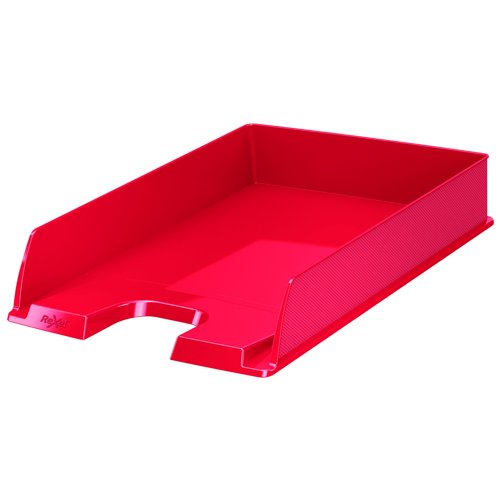 Rexel Choices Letter Tray A4 Red 2115599
