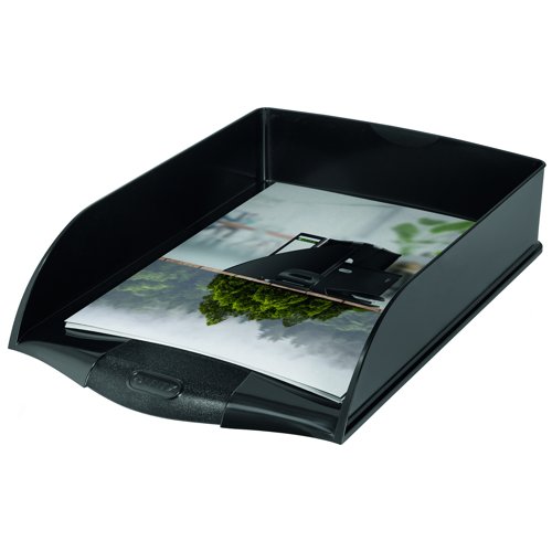 Leitz Recycle Letter Tray Matt Black 52275095