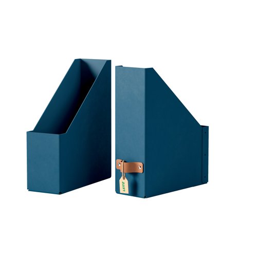 Leitz Puro Magazine File Card Ocean Blue (Pack 2) 24710068