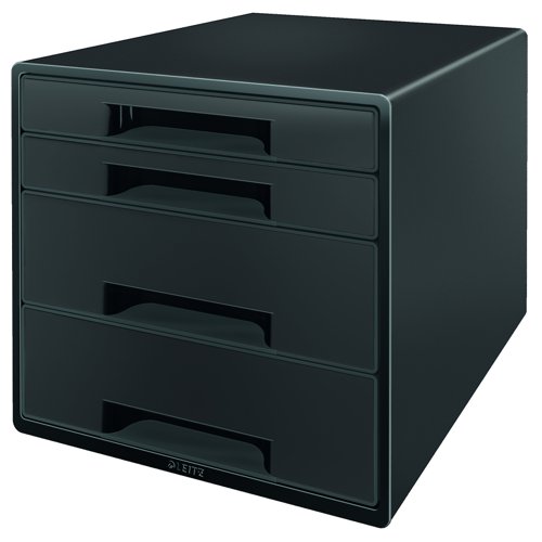Leitz Recycle 4 Drawer Cabinet Black 53720095
