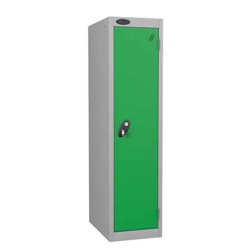 Probe Full Height Standard Metal Locker 1 Door Green 701218-HS-GREEN