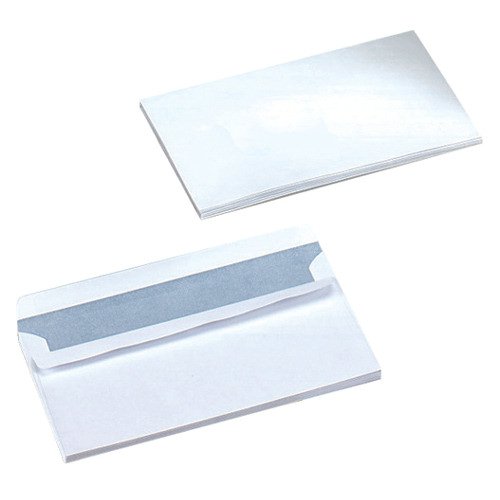 Value Wallet Envelopes Self-Seal DL White 90gsm (500)