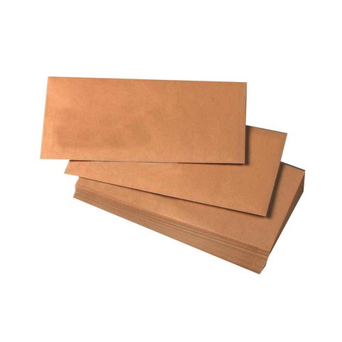 Wallet Envelopes Gummed DL Manilla 70gsm (Pack 1000)