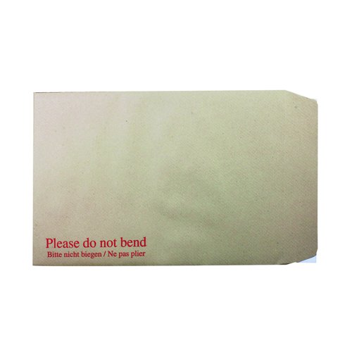 Board Backed Envelopes Peel & Seal C4 Manilla 115gsm (Pack 125)