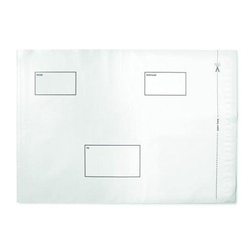 Extra Strong Polythene Envelopes 335x435mm (Pack 100)