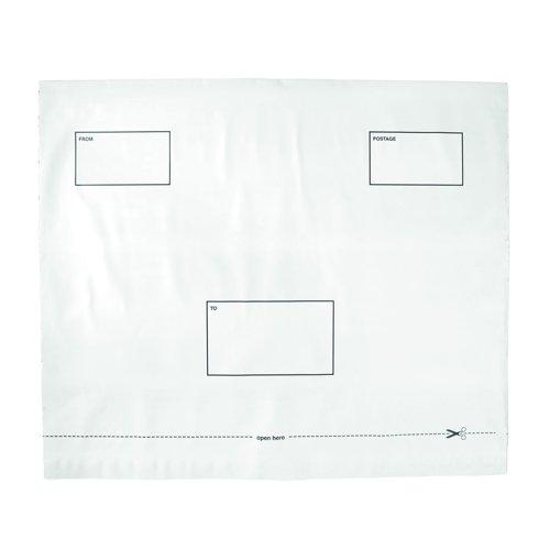 Extra Strong Polythene Envelopes 440x330mm (Pack 100)