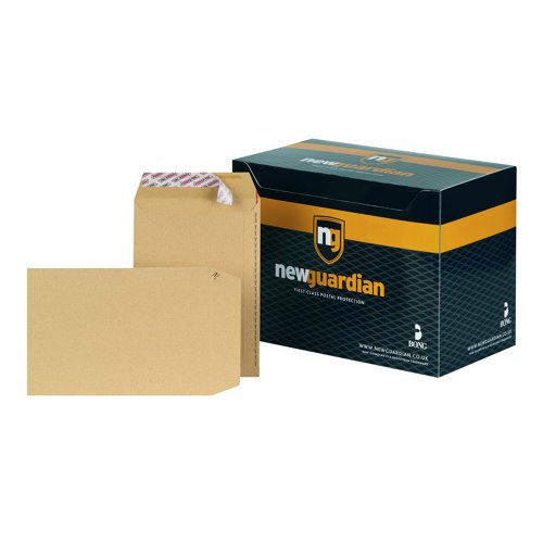 New Guardian Pocket Envelopes Peel & Seal Powertac C5 Manilla 130gsm (Pack 250) L26039