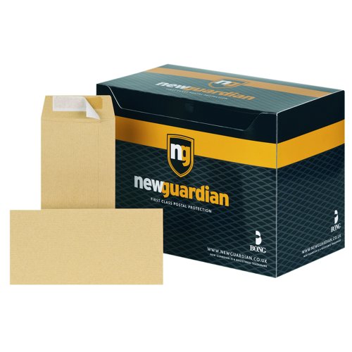 New Guardian Pocket Envelopes Peel & Seal DL Manilla 130gsm (500) E26503