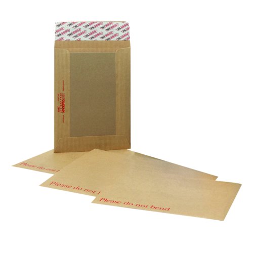 New Guardian Board Backed Envelopes Peel & Seal C4 Manilla 130gsm (Pack 125) H26326