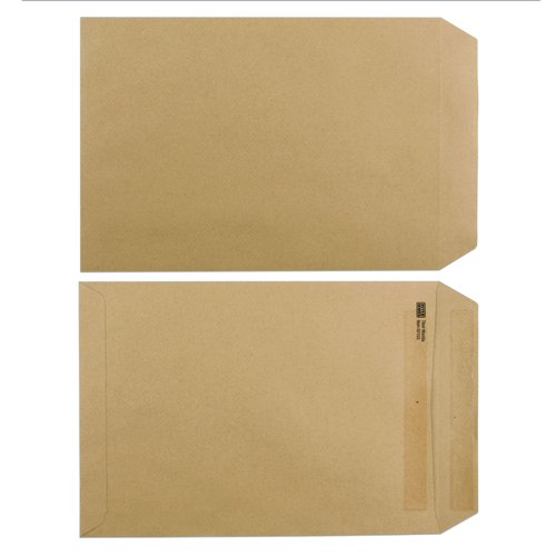River Series Pocket Envelopes Self-Seal C4 Manilla 120gsm (Pack 500) 669091