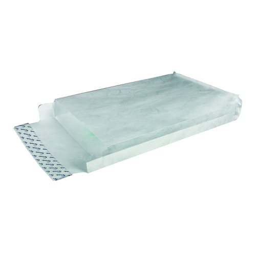 Tyvek Expander Envelopes Peel & Seal C4 229x324x38mm White (Pack 100) 11841