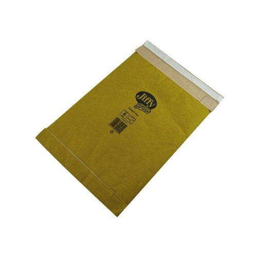 Jiffy Green Mailing Bag Size 2 195x280mm Gold (Pack 100) JPB-2 611493