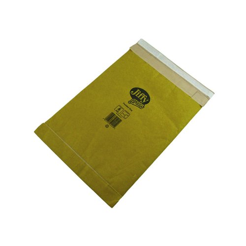 Jiffy Green Mailing Bag Size 6 295x458mm Gold (Pack 50) JPB-6 611497