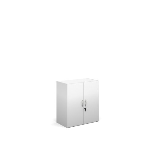 Contract 25 Low Cupboard 756x408x830mm White Finish CFLCU-WH