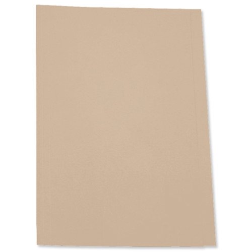 Kraft Square Cut Folder Foolscap Buff 180gsm