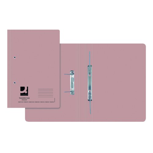 Transfer Spring File Foolscap Buff 300gsm