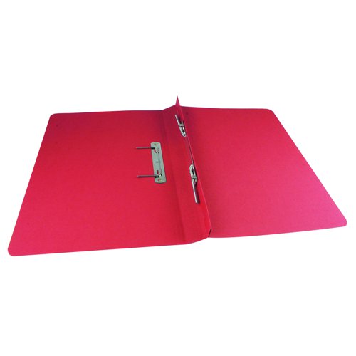 Transfer Spring File Foolscap Red 300gsm