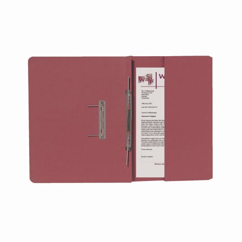 Guildhall Transfer Spiral Right Hand Pocket File Red 211/9065Z