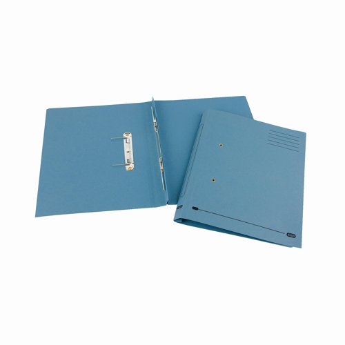 Elba Spirosort File Foolscap Blue 30613